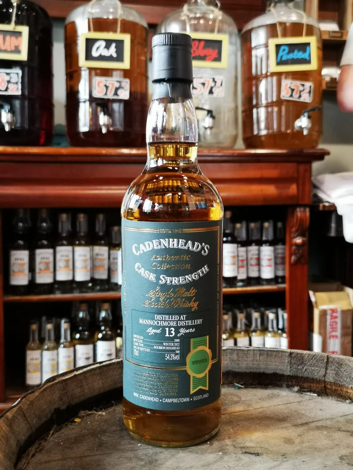 Cadenhead's Mannochmore 13yo 2022 — Dramface